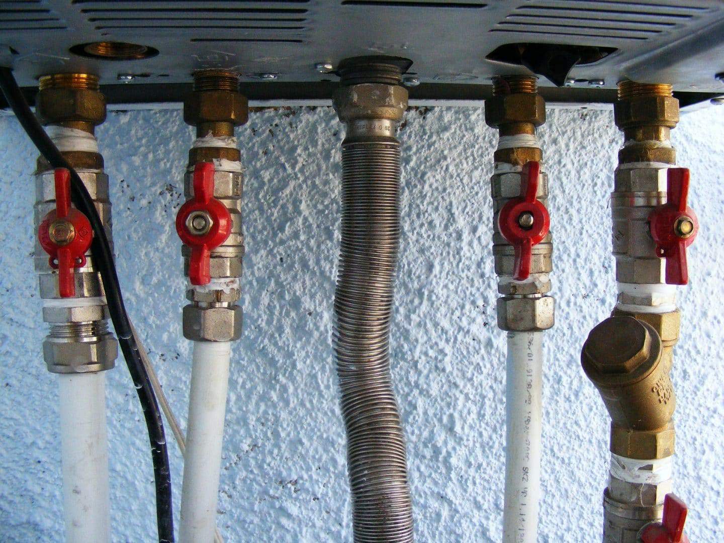 plumbing and heating pipes