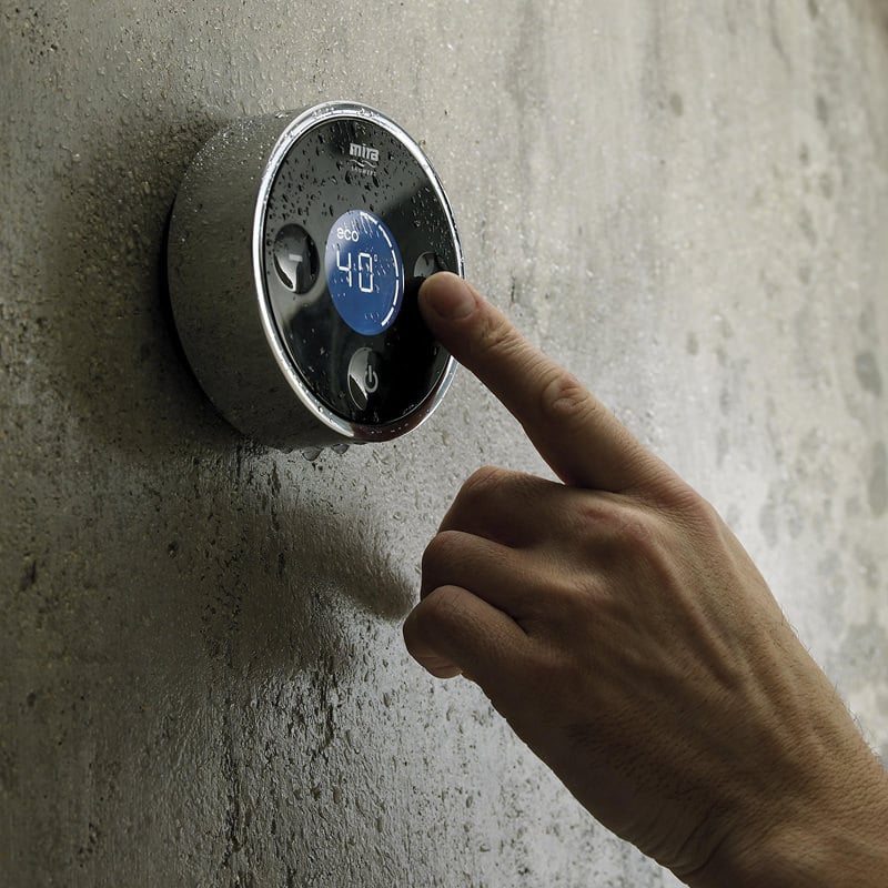 shower smart thermostat control