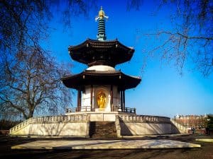 Photos taken on a beautifully sunny day at Battersea Park, London.