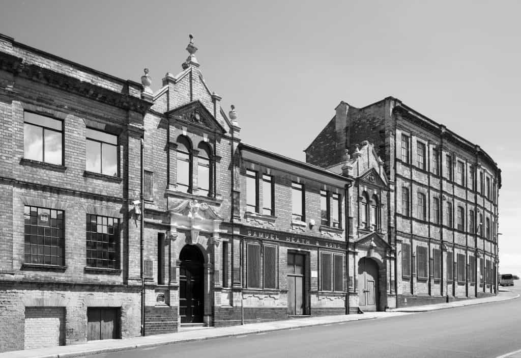 Samuel Heath factory in Birmingham, England