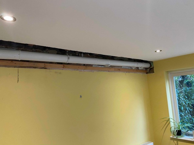 tricky flu installation concealed, hidden or boxed-in flue london home