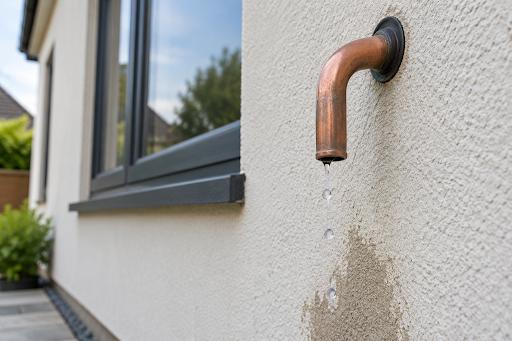 Water Dripping From the Boiler